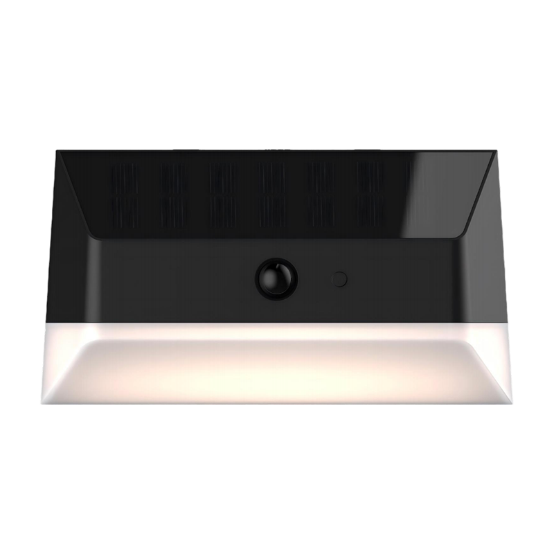 Luces de pared decorativas solares de alto rendimiento serie BSF con sensor de movimiento PIR, IP65